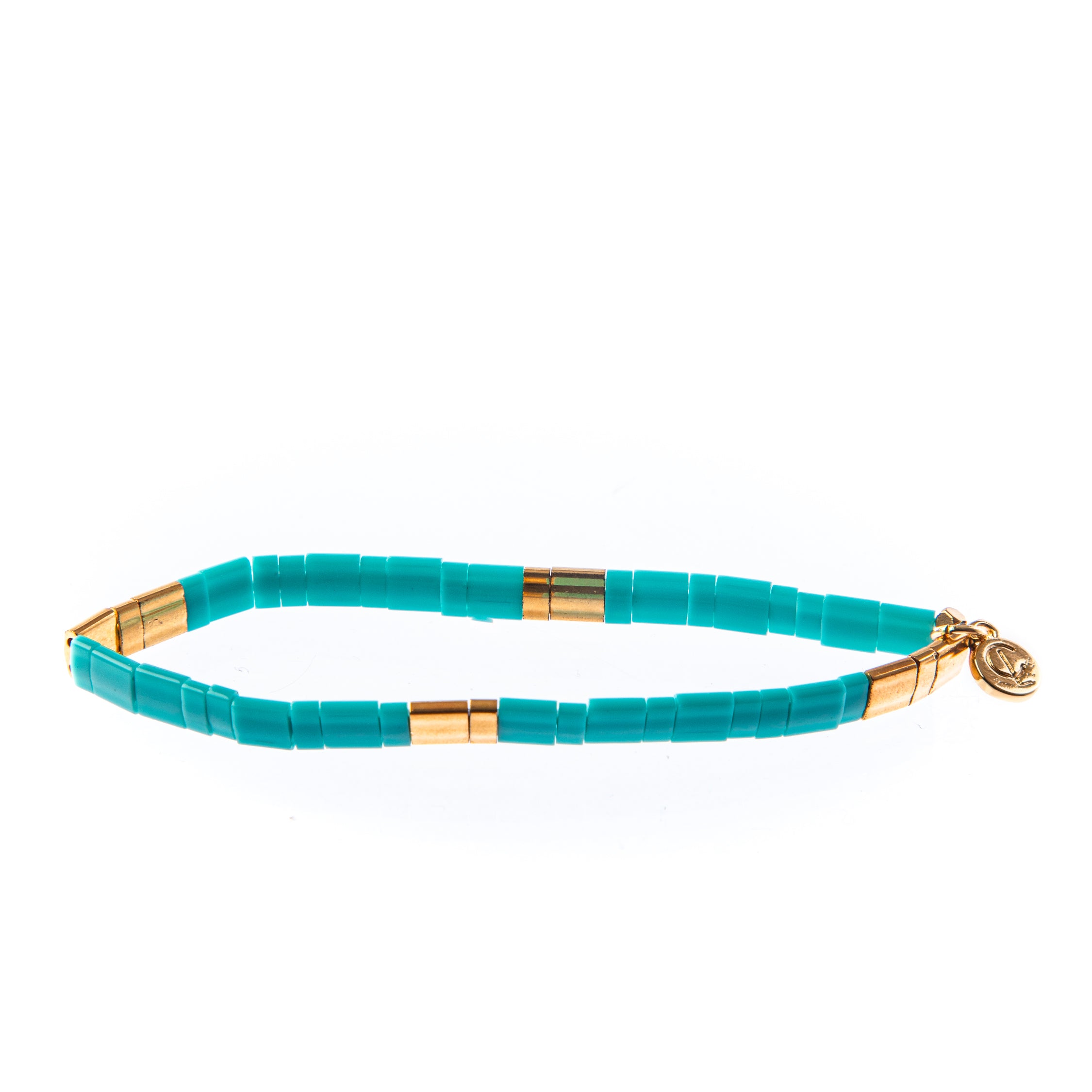 Caryn Lawn Supernova - Turquoise/Gold