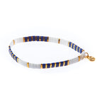 Caryn Lawn Supernova - Navy/Gold/White