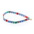 Caryn Lawn Supernova - Periwinkle/Red/Gold