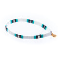 Caryn Lawn Supernova Fall Turquoise/Silver/White