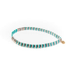 Caryn Lawn Supernova - Silver/Turquoise/White