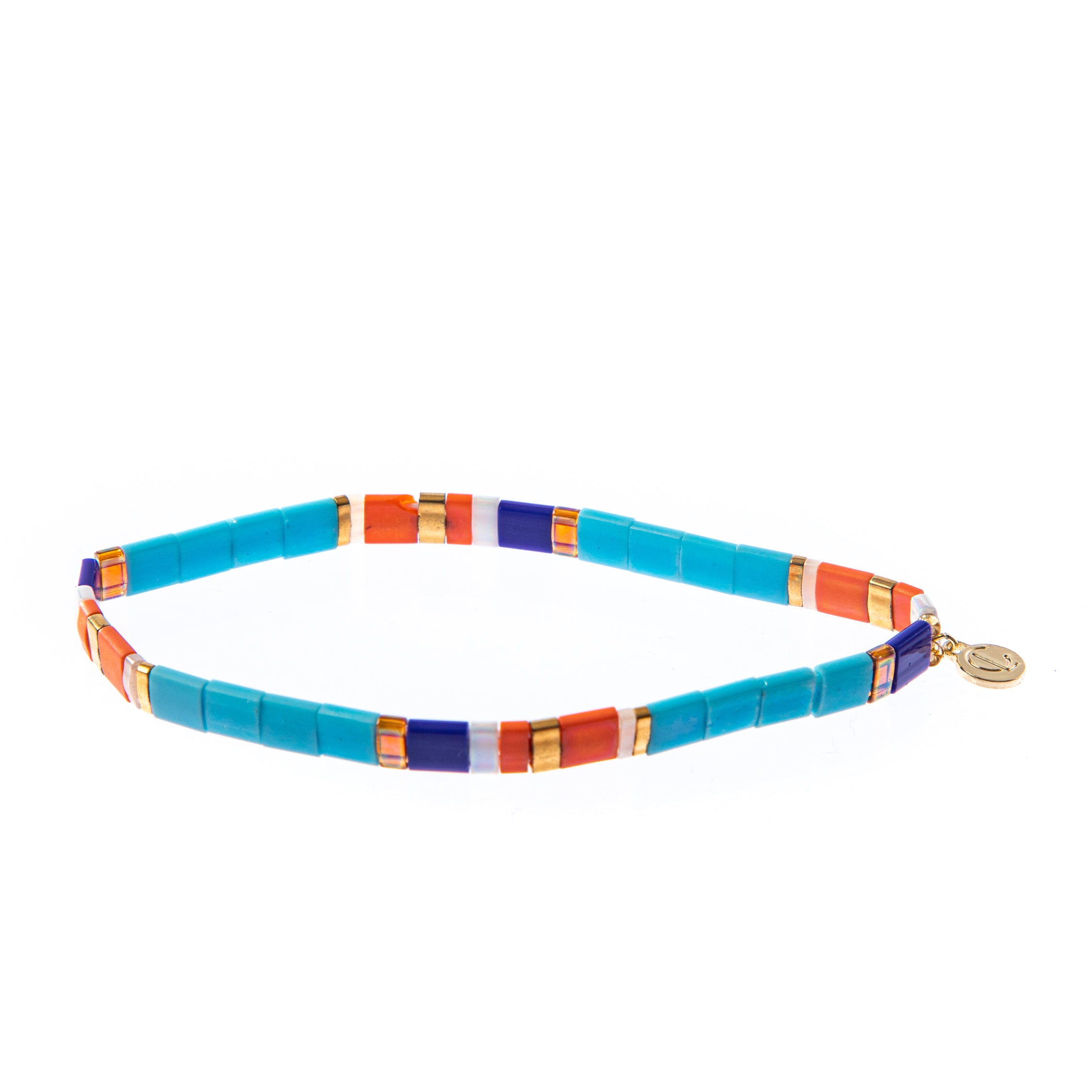 Caryn Lawn Supernova - Light Blue/Cobalt/Orange