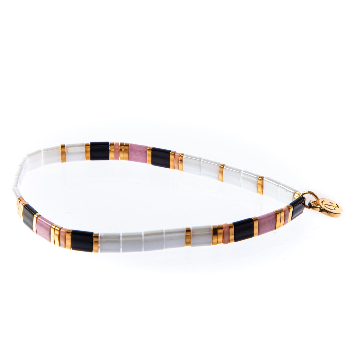 Caryn Lawn Supernova - Shiny White/Pink/Gold
