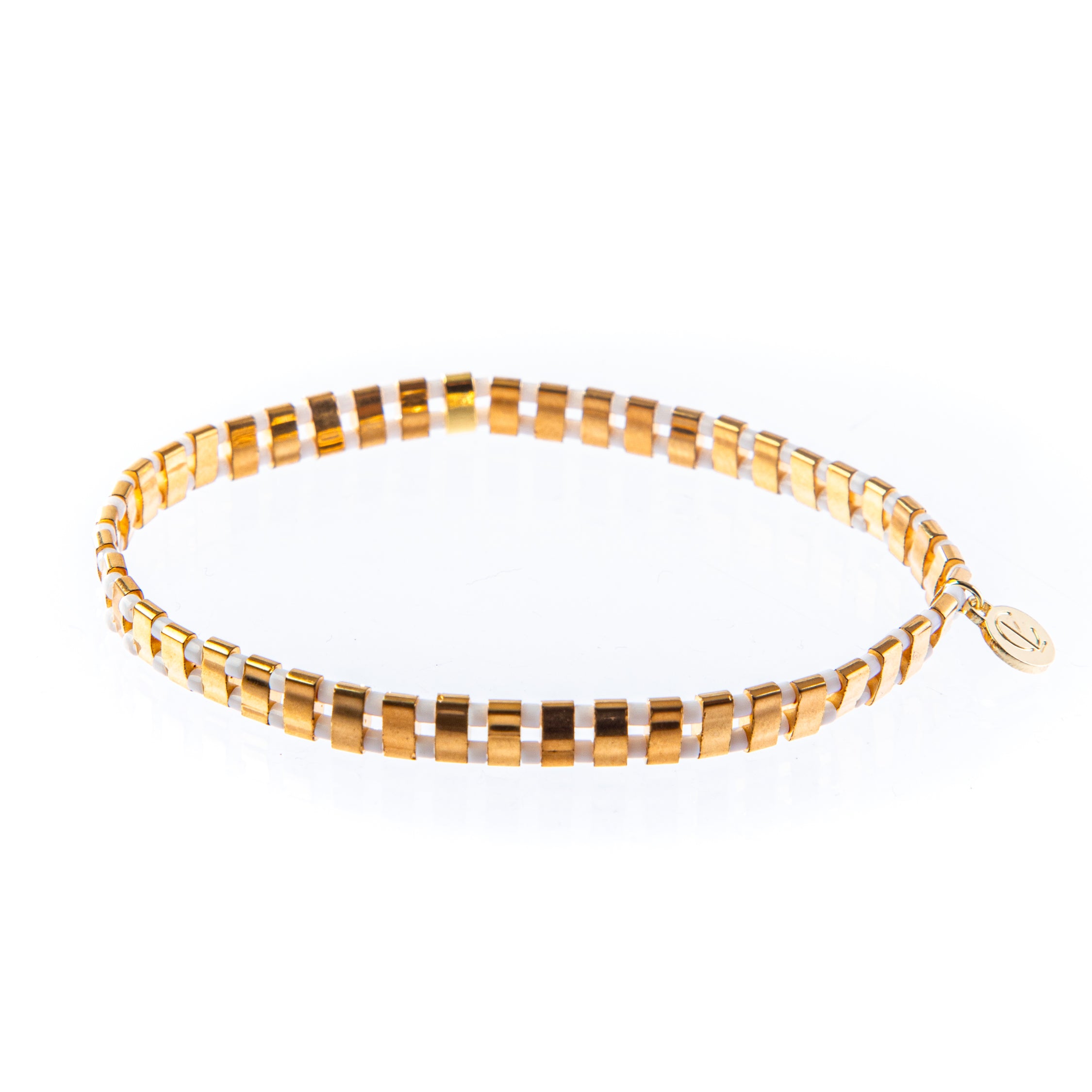 Caryn Lawn Supernova - Speckled Gold/White