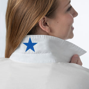 Caryn Lawn Preppy Star Shirt - Blue