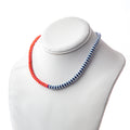Caryn Lawn Laguna Duo Necklace- Navy/Orange