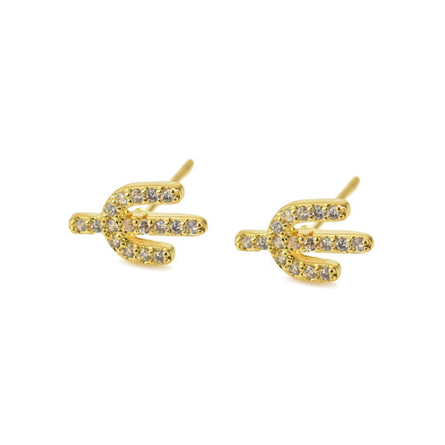 Caryn Lawn Cactus Stud Earring