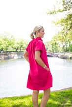 Load image into Gallery viewer, Emily Dress Fuschia