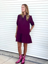 Load image into Gallery viewer, Clare Dress Maroon