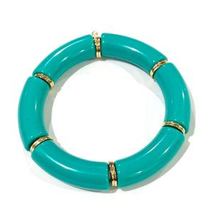Caryn Lawn Palm Beach Bracelet Thick Turquoise