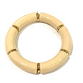 Caryn Lawn Palm Beach Bracelet Thick Latte