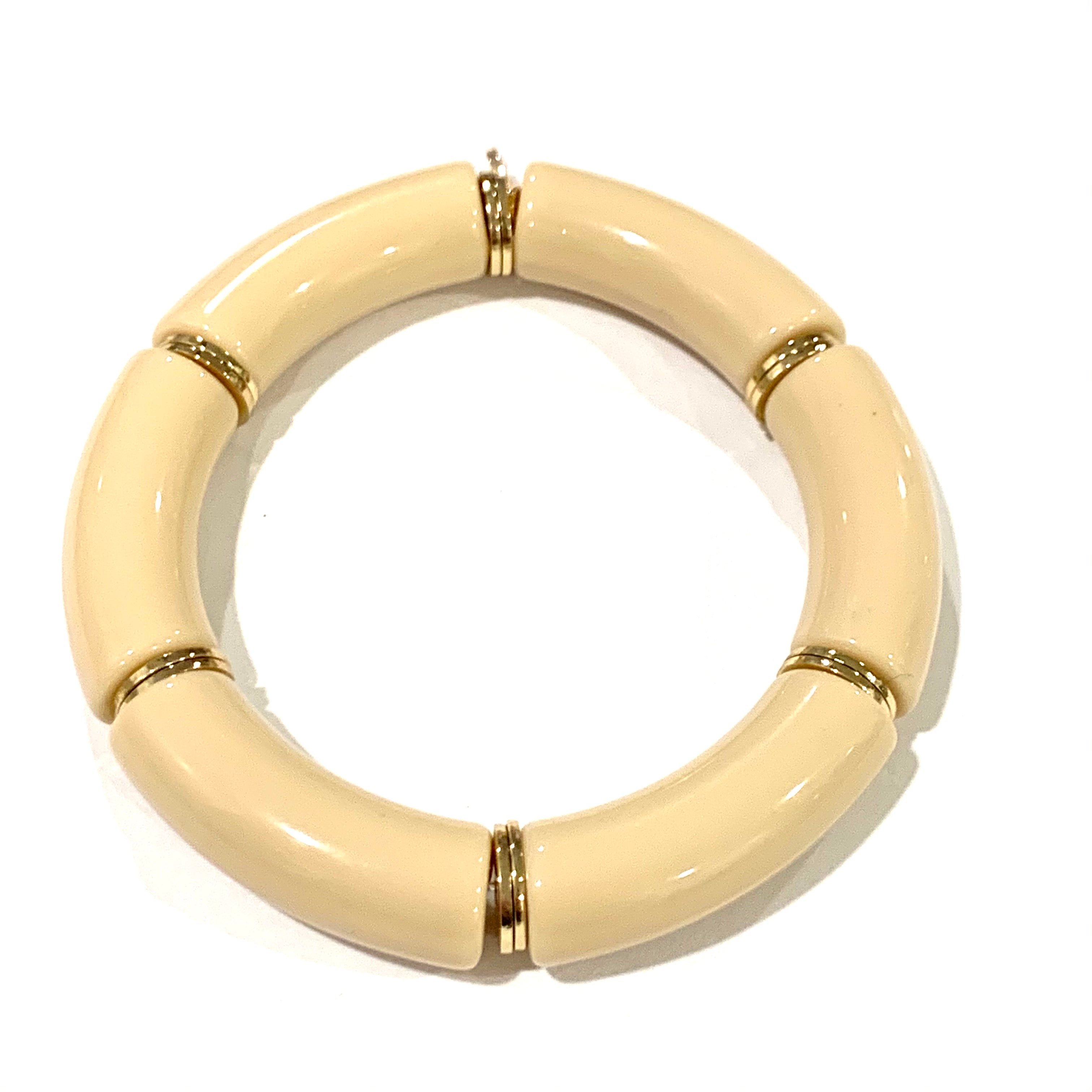 Caryn Lawn Palm Beach Bracelet Thick Latte