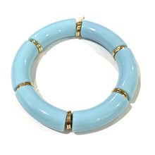 Load image into Gallery viewer, Palm Beach Bracelet- Thick Sky Blue