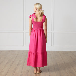 Caryn Lawn Lily Dress Pink