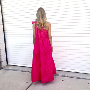 Caryn Lawn Mia Dress Pink