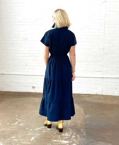 Gayle Dress Navy