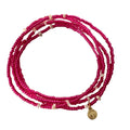 Caryn Lawn Essex Pearl Wrap- Hot Pink