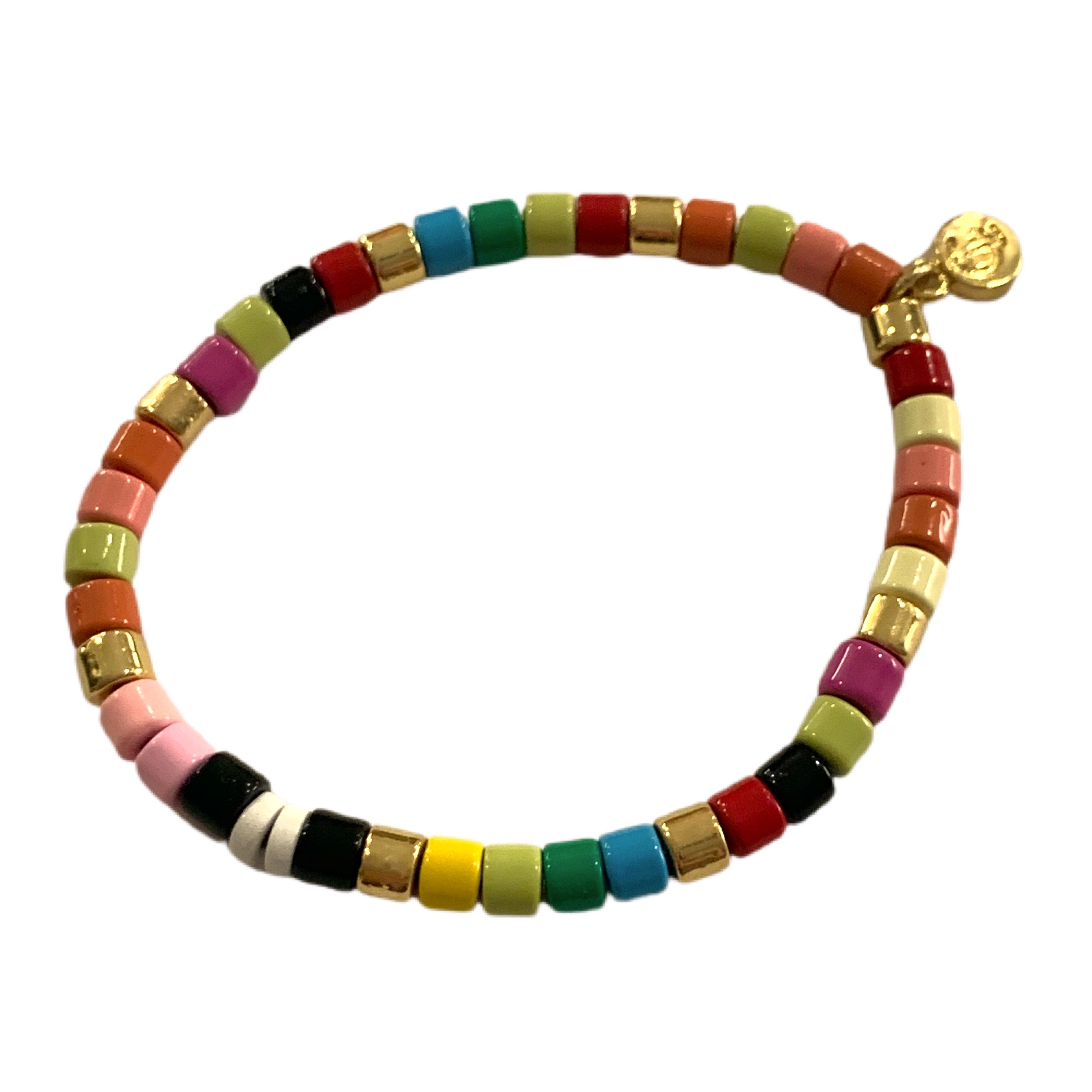 Caryn Lawn Laguna Bracelet- Rainbow Gold