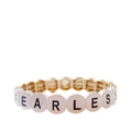 Caryn Lawn Word Tile Bracelet- Fearless