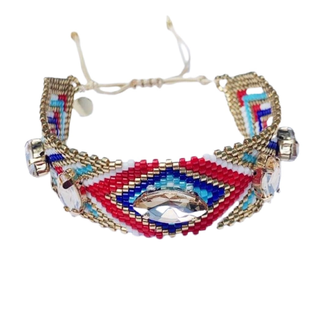 Caryn Lawn Martinique Friendship Crystal Bracelet