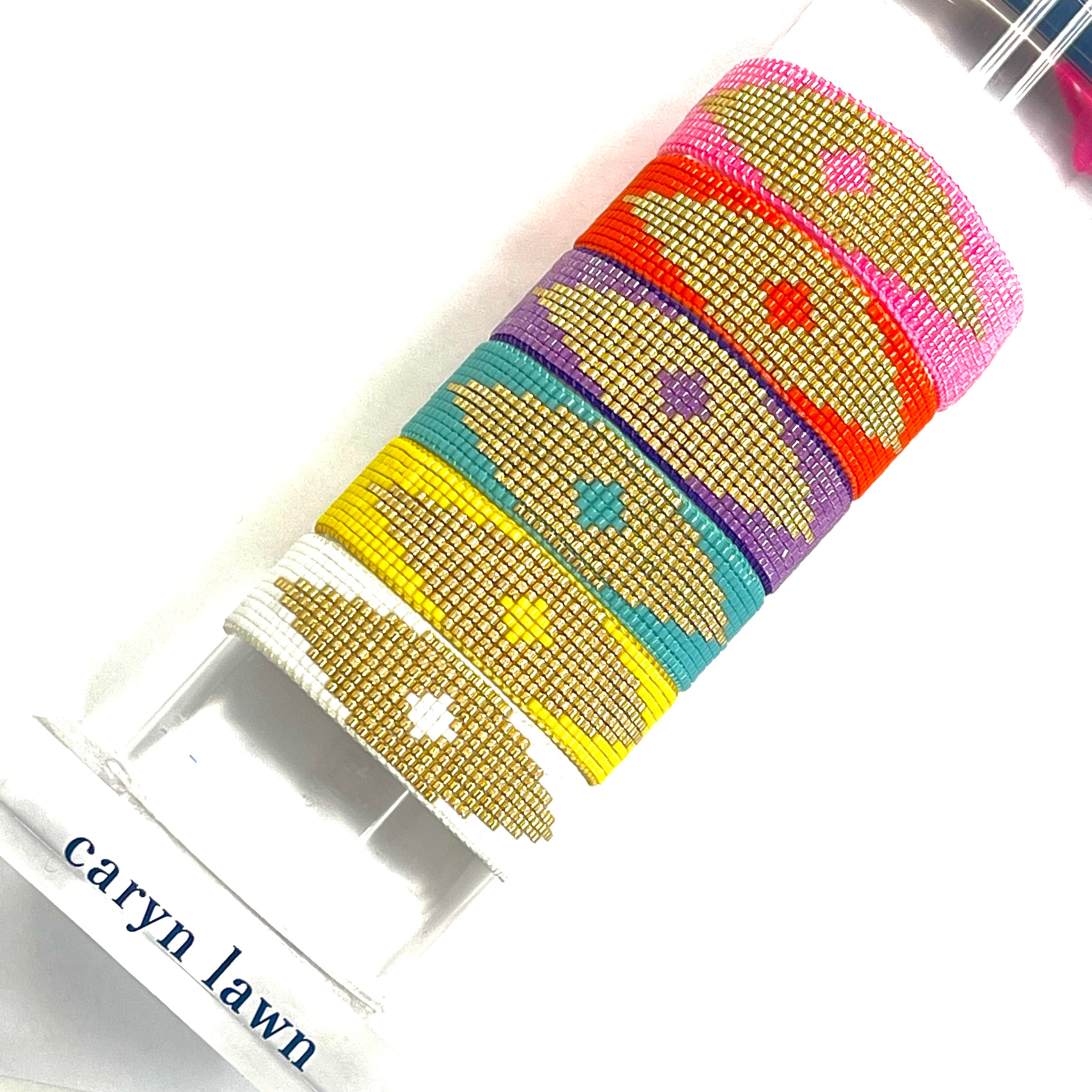 Caryn Lawn Friendship Bracelet Pink