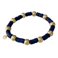 Caryn Lawn Seaside Gold Ball- Navy