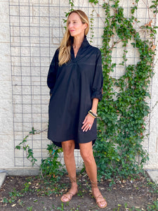 Preppy Dress Black