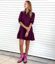 Load image into Gallery viewer, Clare Dress Maroon