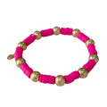 Caryn Lawn Seaside Gold Ball- Hot Pink