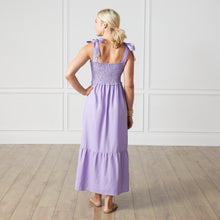 Load image into Gallery viewer, Caryn Lawn Lily Dress Lavender