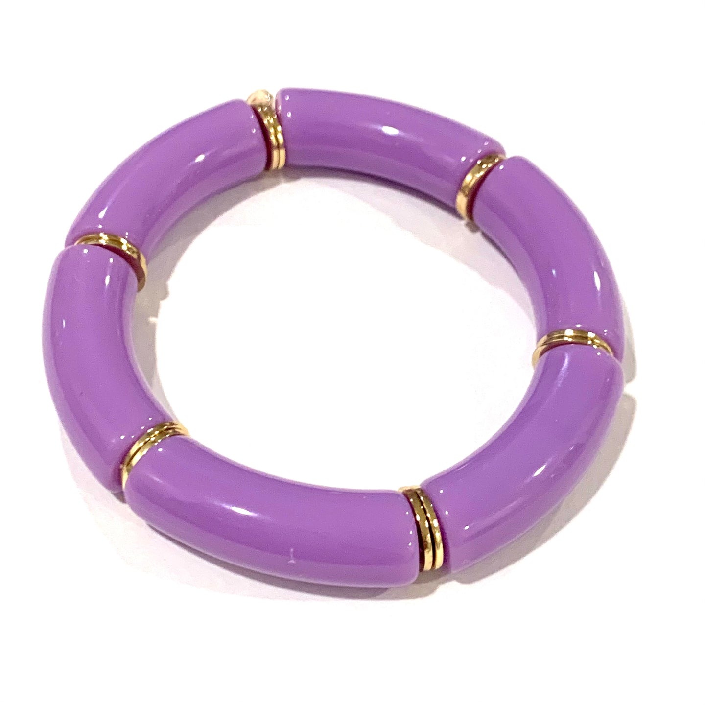 Caryn Lawn Palm Beach Bracelet Thick Lavender