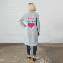 Load image into Gallery viewer, Caryn Lawn Keep Smiling Sweater Coat
