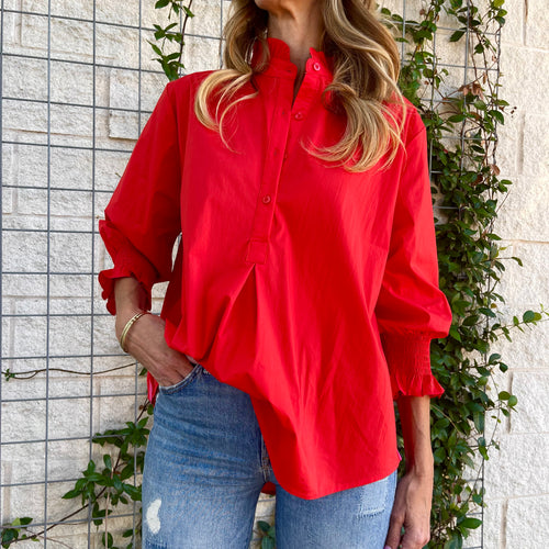 Kimberly Top Red