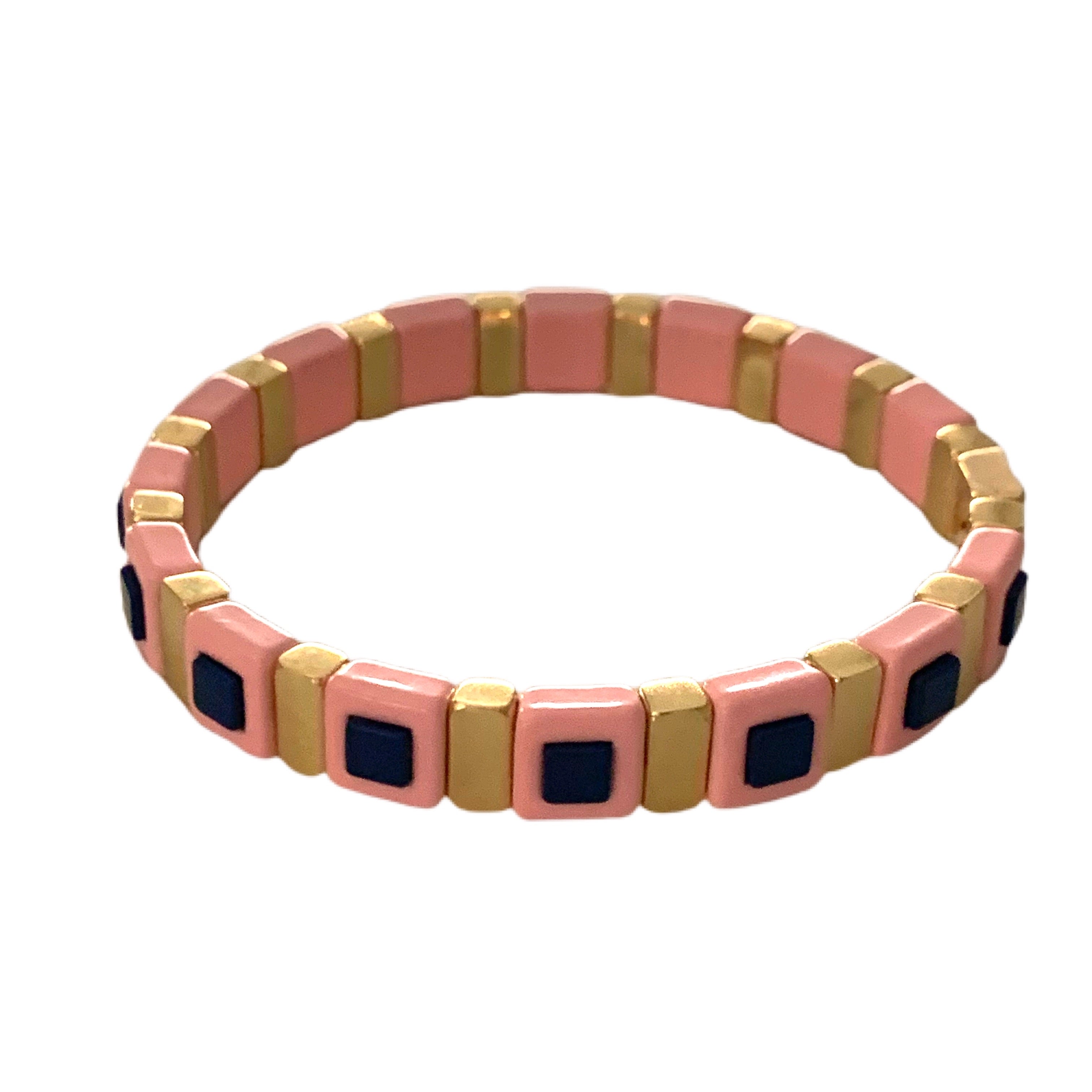 Caryn Lawn Double Square Pink