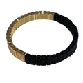 Caryn Lawn Duo Bracelet- Black Matte