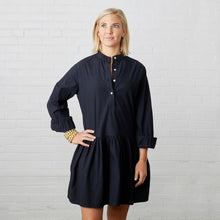 Load image into Gallery viewer, Caryn Lawn Morgan Mini Dress Black