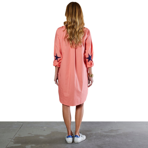 Preppy Dress Coral