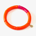 Caryn Lawn Palm Beach Duo Skinnies- Orange/Hot Pink Marble